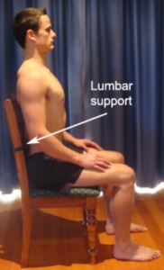 Figure 3 - Optimal Sitting Posture